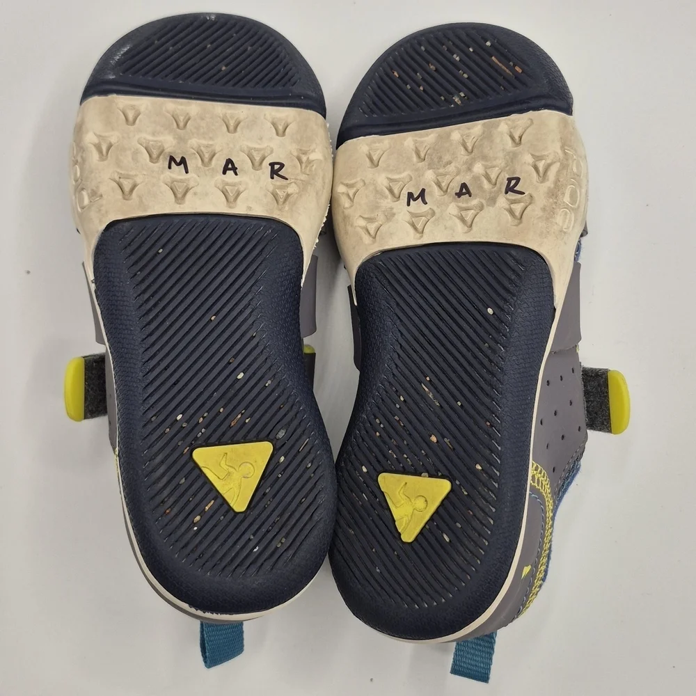 Kids' Gray and Blue Closed-Toe Sandals